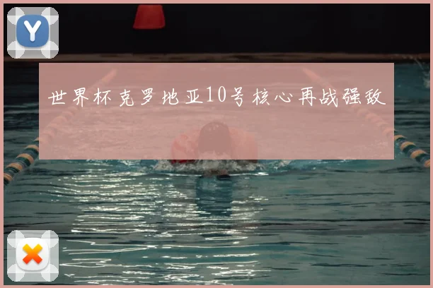 世界杯克罗地亚10号核心再战强敌
